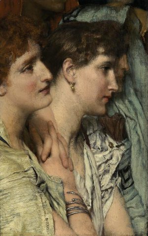 Sir Lawrence Alma-Tadema - An Audience