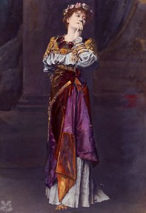 Dame Ellen Terry as Imogen Shakespeare heroine in Cymbeline